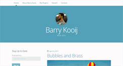 Desktop Screenshot of barrykooij.com